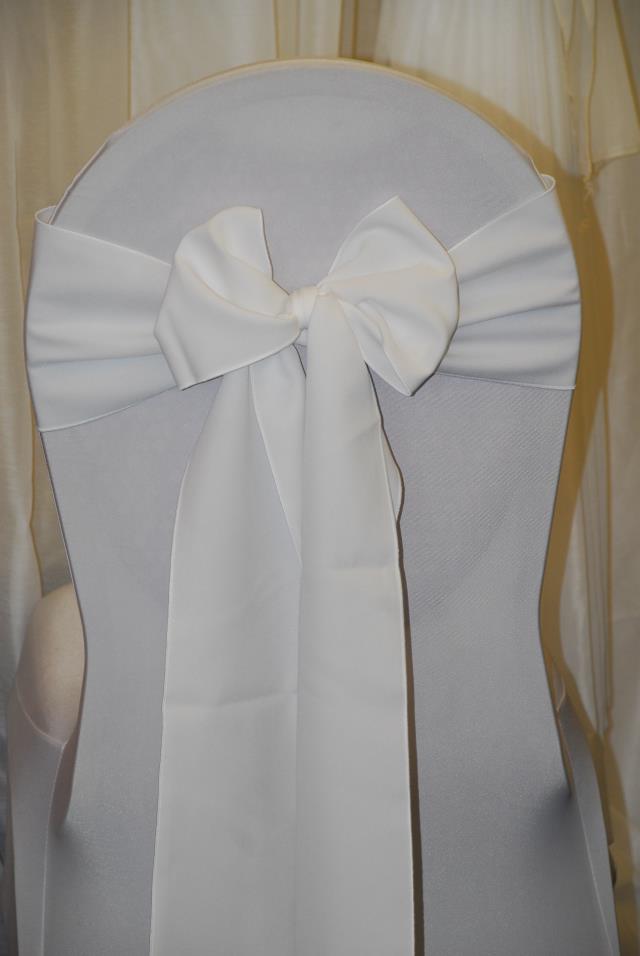 Rental store for 6  X 105  WHITE CHAIR TIE in Murfreesboro TN