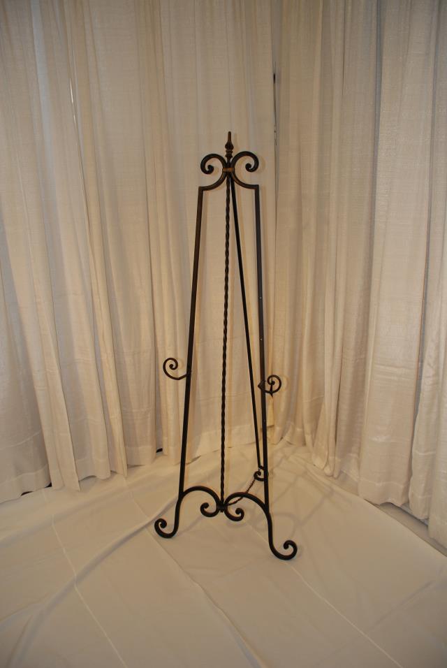 Rental store for BLACK METAL DISPLAY EASEL in Murfreesboro TN
