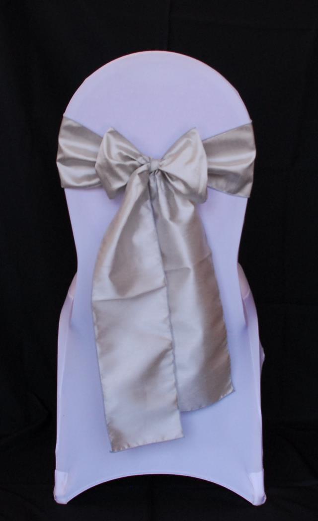 Rental store for 6  X 105  SILVER NOVA CHAIR TIE in Murfreesboro TN