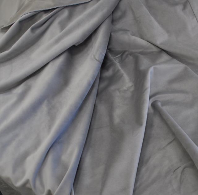 Rental store for 88  x 154  SILVER VELVET LINEN in Murfreesboro TN