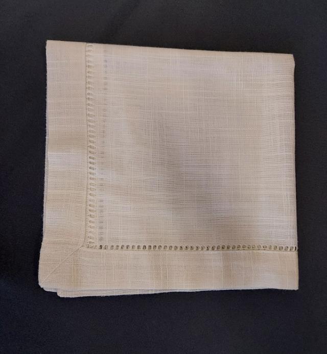 Rental store for LINEN NAPKIN - LT FLAX HEMSTITCH CLASICO in Murfreesboro TN