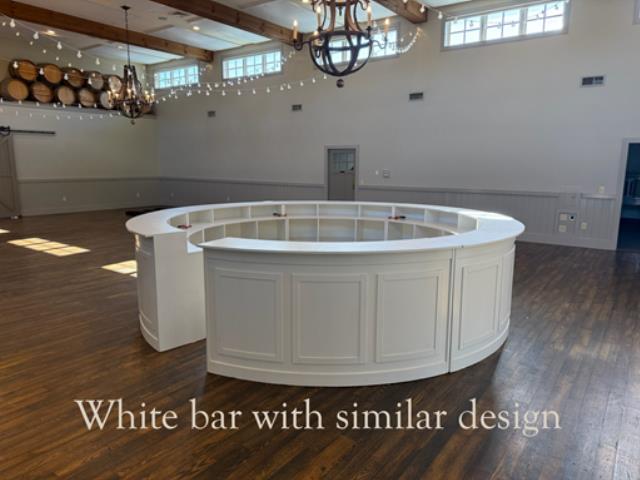 Rental store for WHITE CURVED BAR in Murfreesboro TN