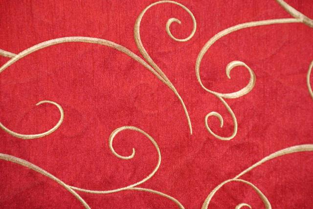 Rental store for 120  ROUND MERLOT RED SWIRL LINEN in Murfreesboro TN