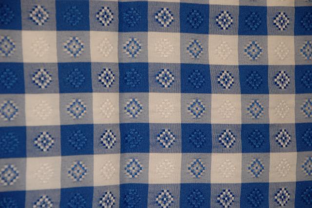 Rental store for 72  X 72  ROYAL BLUE 1  GINGHAM OVERLAY in Murfreesboro TN