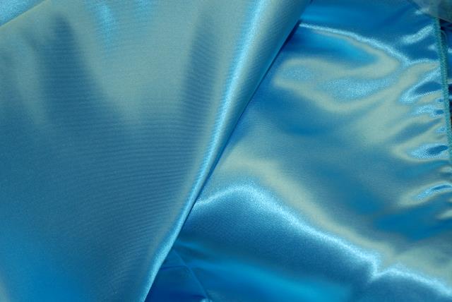 Rental store for 72  X 72  TURQUOISE SATIN OVERLAY LINEN in Murfreesboro TN