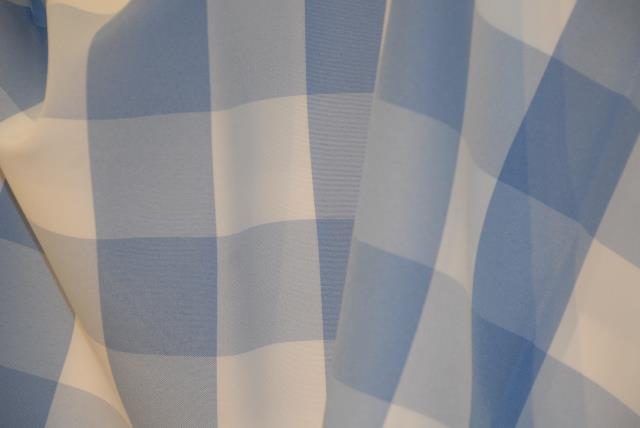 Rental store for 72  X 72  LIGHT BLUE 2  GINGHAM OVERLAY in Murfreesboro TN