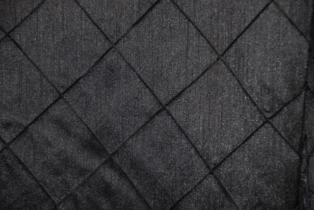 Rental store for 120  ROUND BLACK PINTUCK LINEN in Murfreesboro TN
