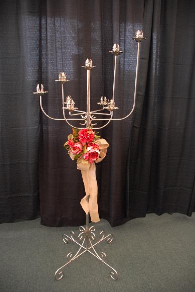 Rental store for SILVER 9-LITE TREE CANDELABRA in Murfreesboro TN