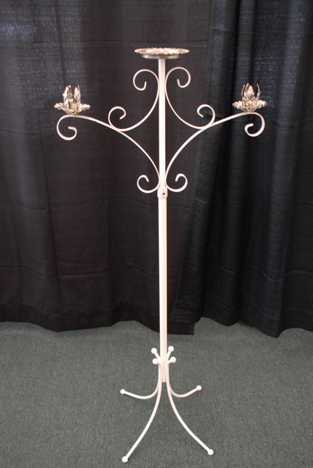 Rental store for WHITE UNITY CANDELABRA - 1 LARGE BASE in Murfreesboro TN
