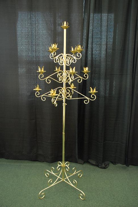Rental store for BRASS 13 LIGHT CANDELABRA in Murfreesboro TN