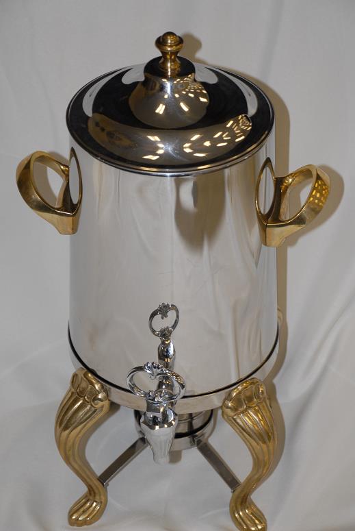 Rental store for 75 CUP SILVER W BRASS QUEEN ANN COFFEE in Murfreesboro TN