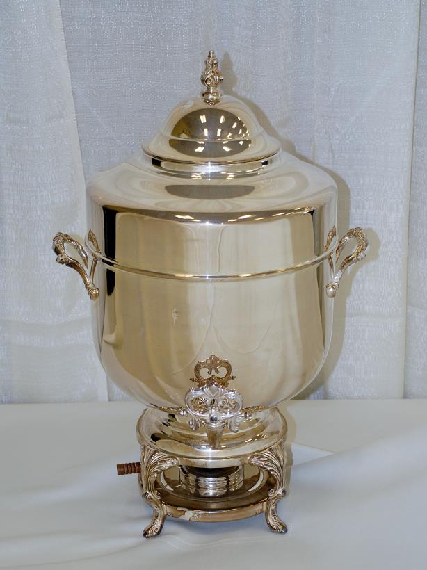 Rental store for 100 CUP SILVERPLATE WIDE BODY COFFEE URN in Murfreesboro TN