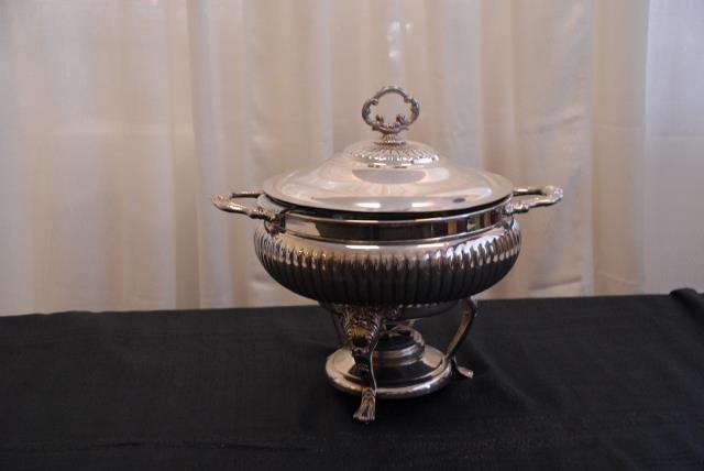 Rental store for 3 QT. SILVER CHAFING DISH W  1 STERNO in Murfreesboro TN