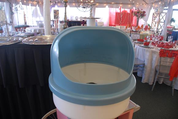 Rental store for BLUE BUBBLE WIND BREAK FOR COTTON CANDY in Murfreesboro TN